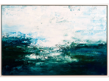 EMERALD - Canvas Painting by NOVOCUADRO ART COMPANY - view 2